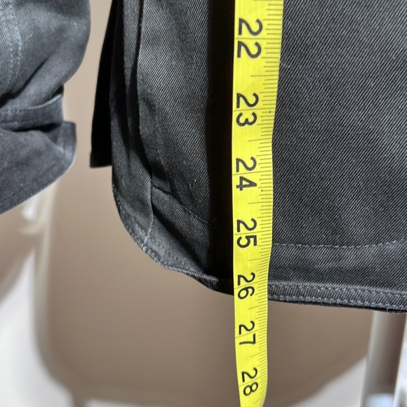 Zadig & Voltaire Black Cotton Military Style Jacket w Embroidery Size Small - Picture 13 of 16